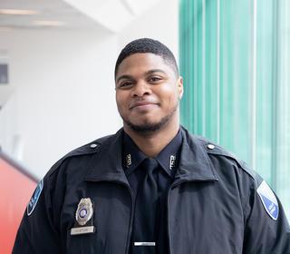 Portrait of Public Safety OfficerShamel Watson